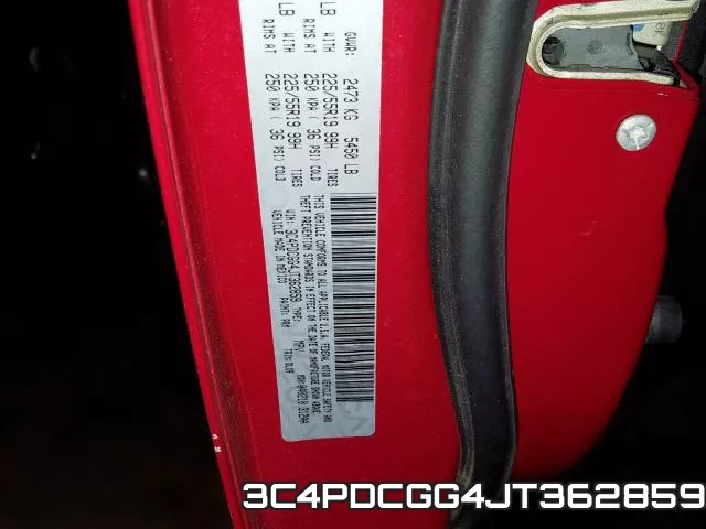 3C4PDCGG4JT362859 фото 2