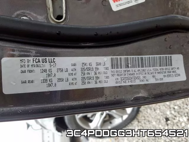 3C4PDDGG3HT654521 фото 2