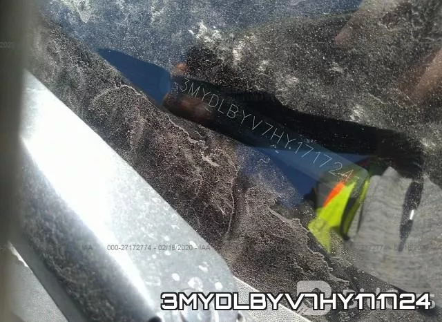 3MYDLBYV7HY171724 фото 5