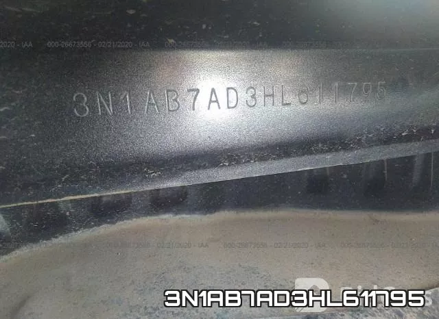 3N1AB7AD3HL611795 фото 9