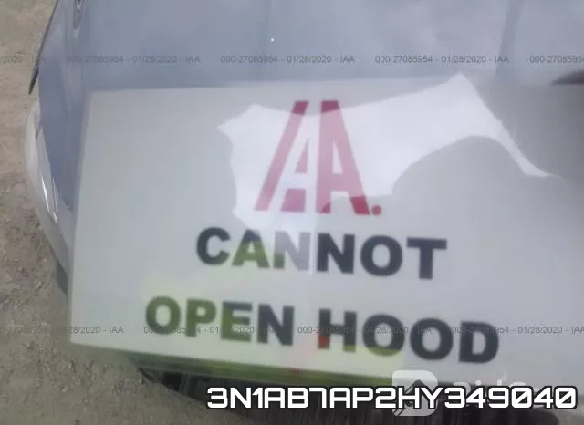 3N1AB7AP2HY349040 фото 2