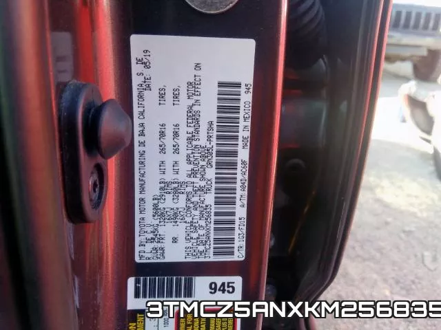3TMCZ5ANXKM256835 фото 2