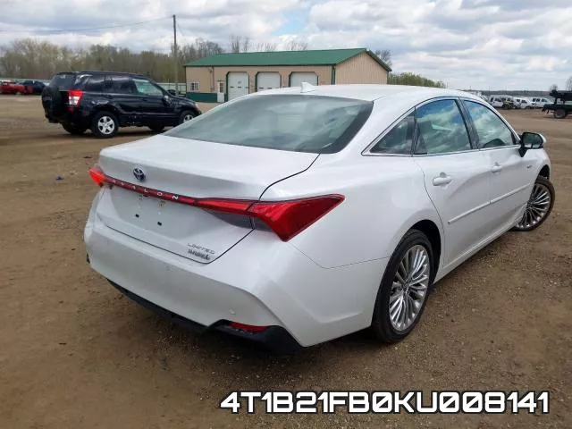 4T1B21FB0KU008141 фото 3
