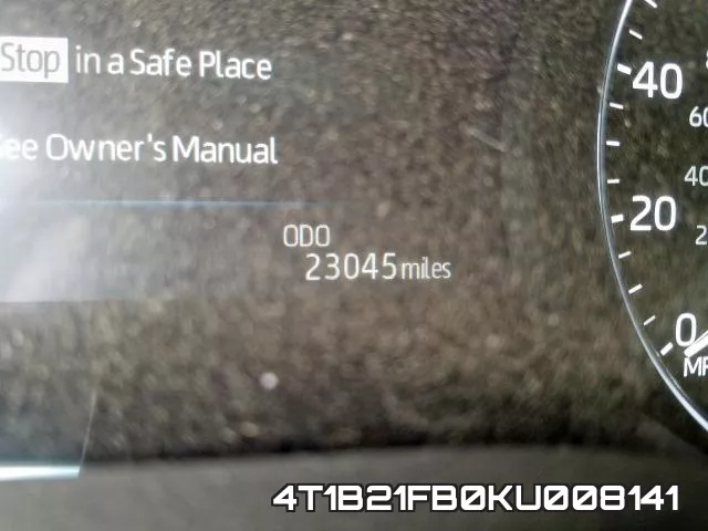 4T1B21FB0KU008141 фото 4