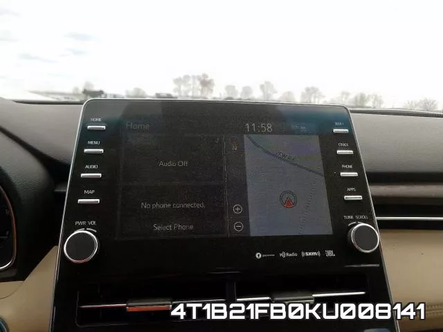 4T1B21FB0KU008141 фото 5