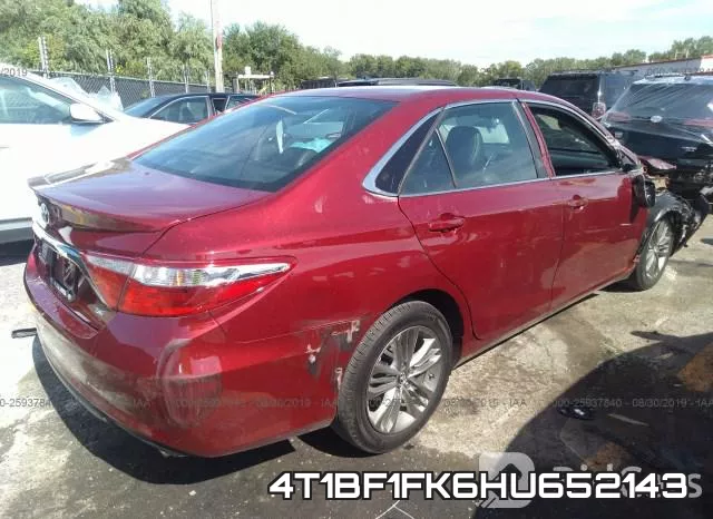 4T1BF1FK6HU652143 фото 2