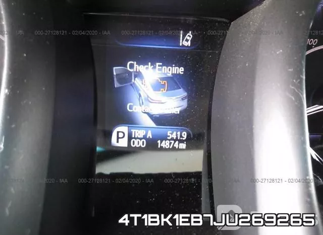 4T1BK1EB7JU269265 фото 5