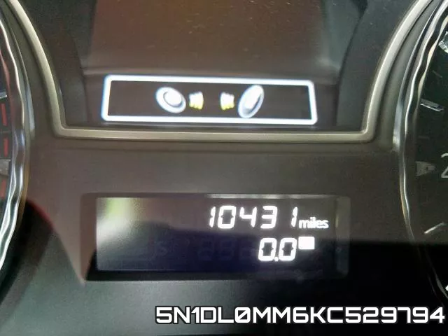 5N1DL0MM6KC529794 фото 6