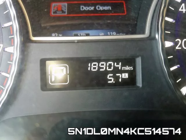 5N1DL0MN4KC514574 фото 4