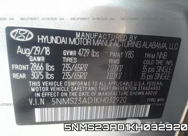 5NMS23AD1KH032920 фото 6