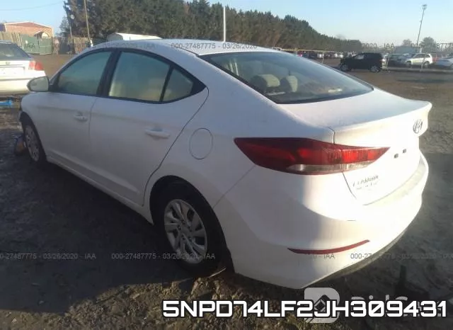 5NPD74LF2JH309431 фото 2