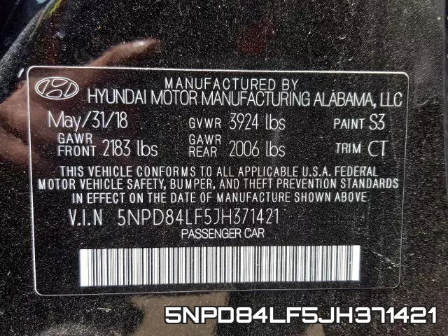 5NPD84LF5JH371421 фото 2
