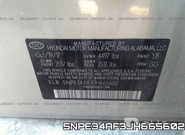 5NPE34AF3JH665602 фото 6