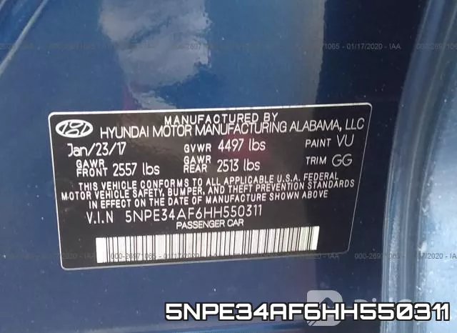 5NPE34AF6HH550311 фото 7