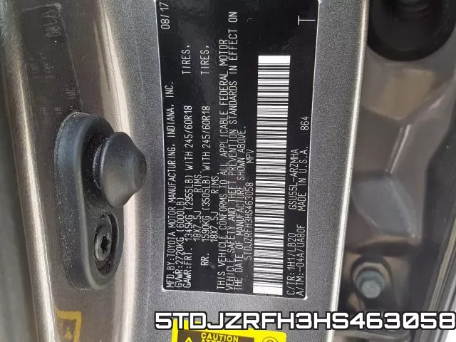 5TDJZRFH3HS463058 фото 2