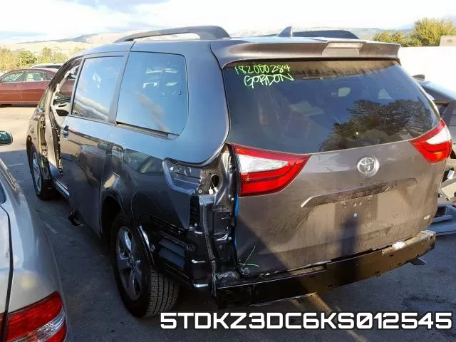 5TDKZ3DC6KS012545 фото 3