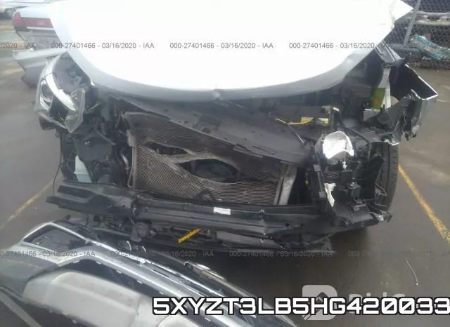 5XYZT3LB5HG420033 фото 5