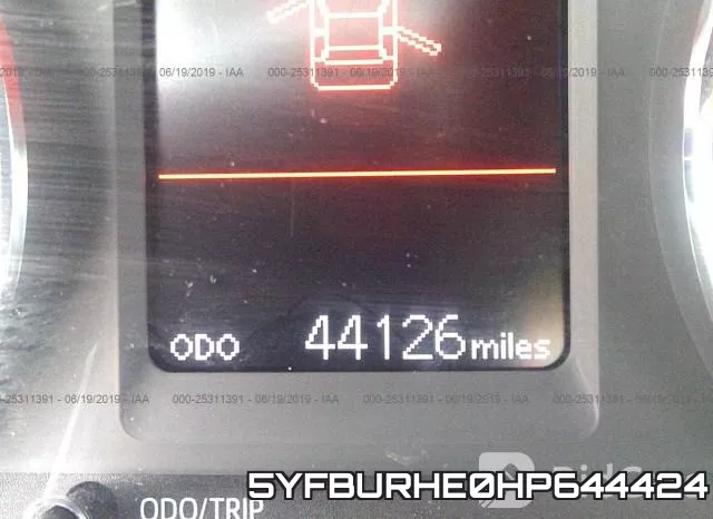 5YFBURHE0HP644424 фото 5