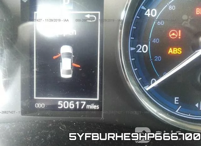 5YFBURHE9HP666700 фото 6