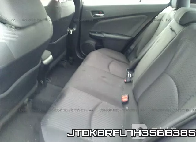JTDKBRFU7H3568385 фото 6