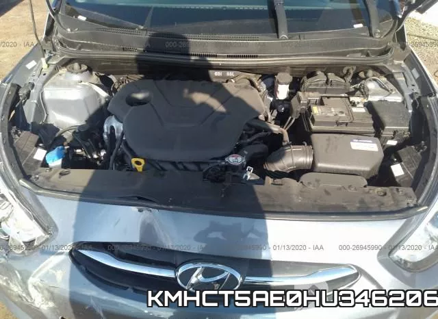 KMHCT5AE0HU346206 фото 2