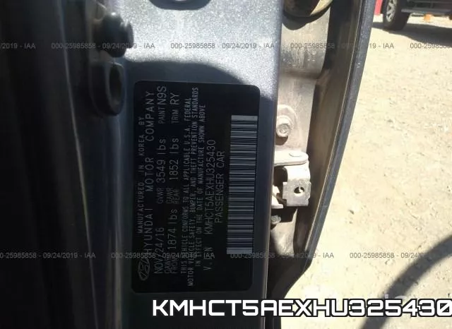 KMHCT5AEXHU325430 фото 6