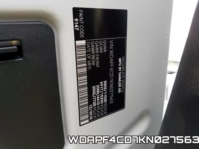 WDAPF4CD7KN027563 фото 2