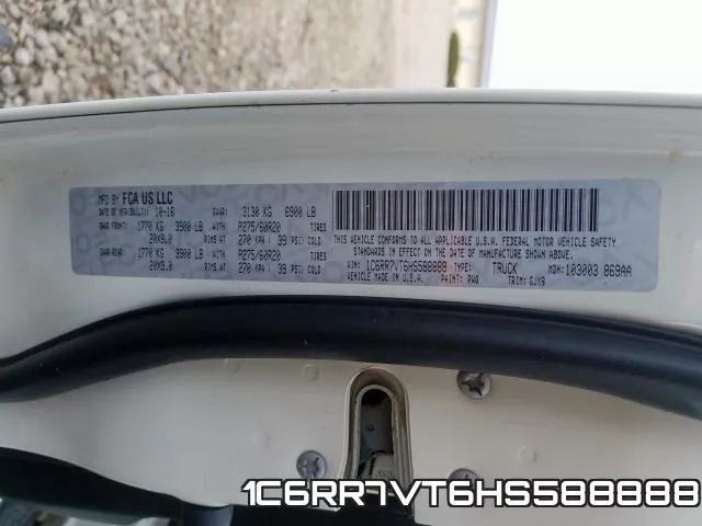1C6RR7VT6HS588888 фото 2