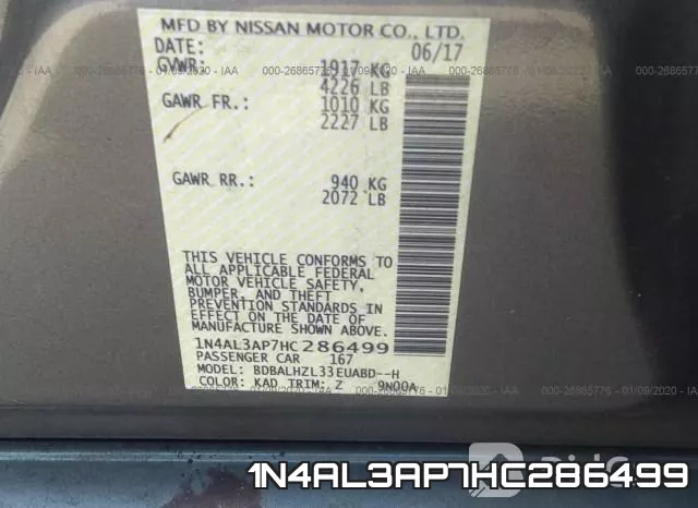 1N4AL3AP7HC286499 фото 8