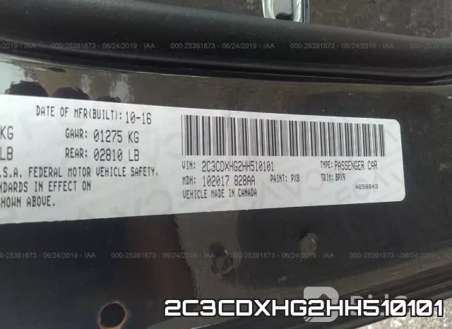 2C3CDXHG2HH510101 фото 7