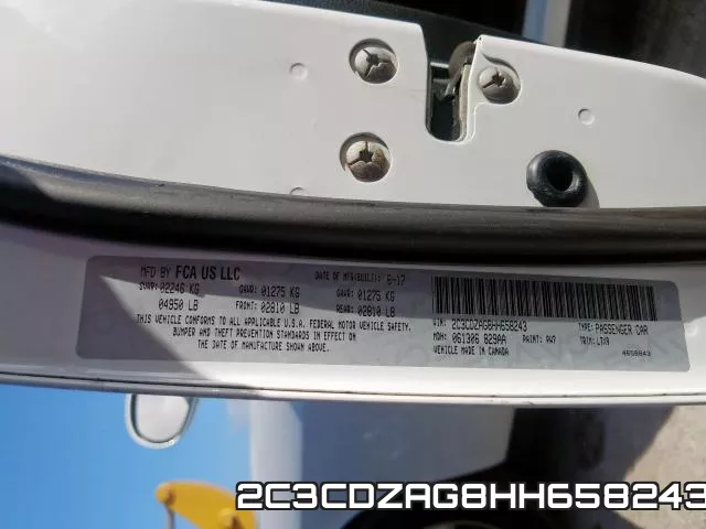 2C3CDZAG8HH658243 фото 2