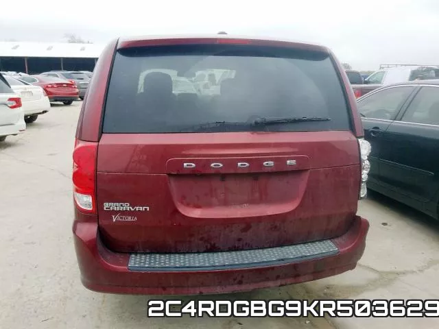 2C4RDGBG9KR503629 фото 5
