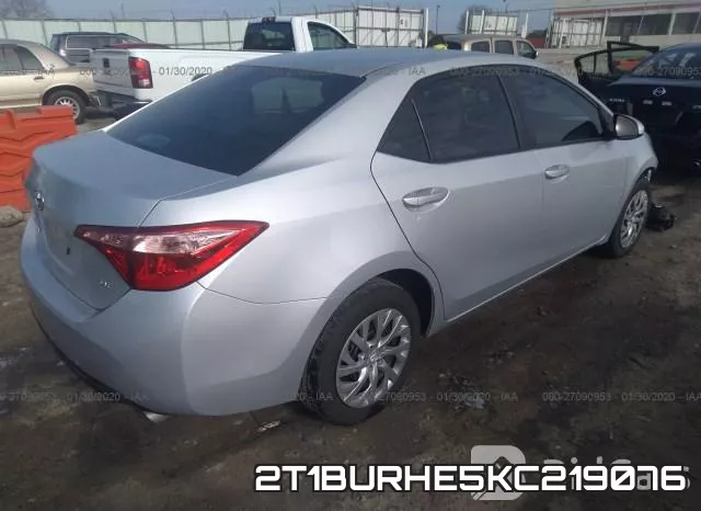 2T1BURHE5KC219076 фото 4