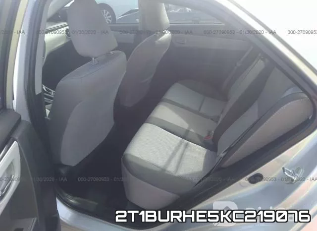 2T1BURHE5KC219076 фото 7