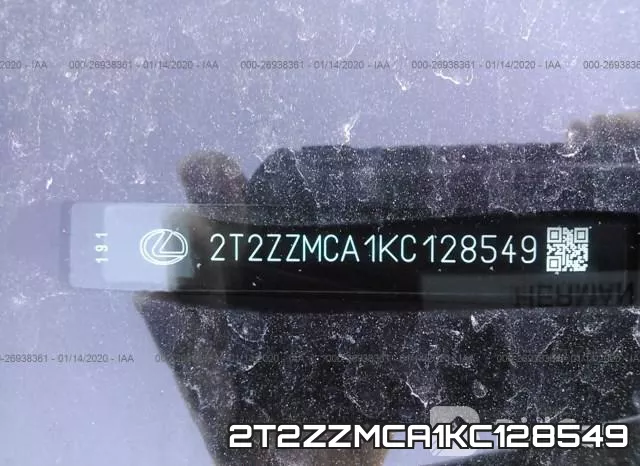 2T2ZZMCA1KC128549 фото 6