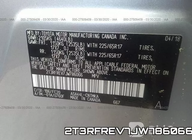 2T3RFREV7JW786066 фото 8
