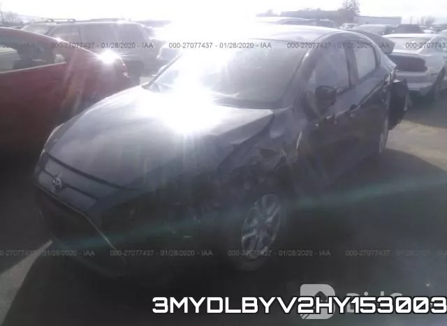 3MYDLBYV2HY153003 фото 2