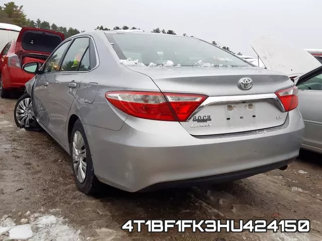 4T1BF1FK3HU424150 фото 4