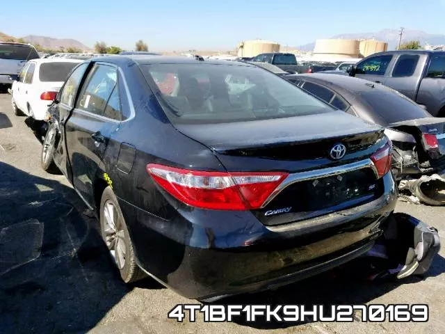 4T1BF1FK9HU270169 фото 3