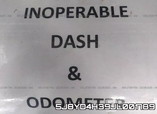 5J8YD4H39JL001789 фото 3