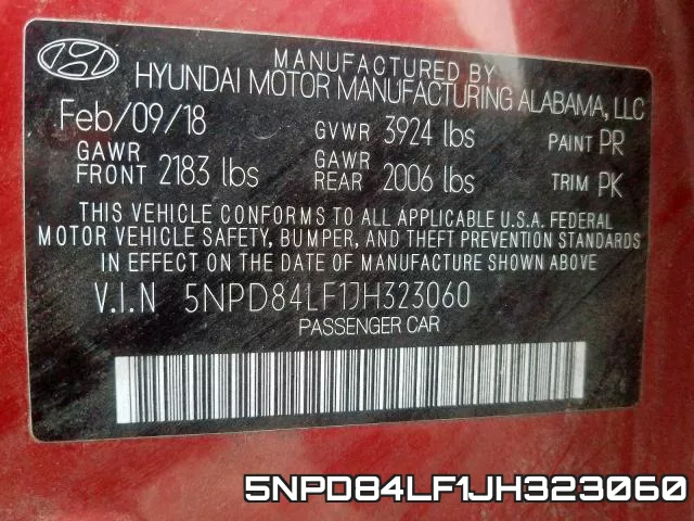 5NPD84LF1JH323060 фото 2
