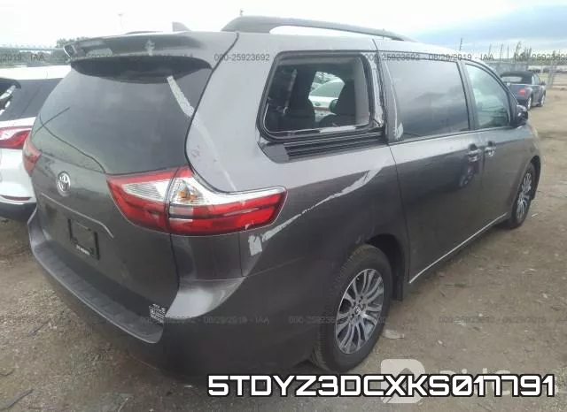 5TDYZ3DCXKS017791 фото 4