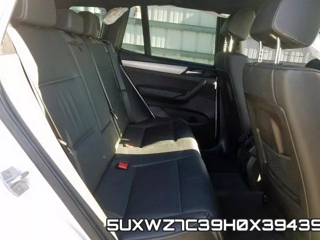 5UXWZ7C39H0X39439 фото 5
