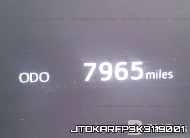 JTDKARFP3K3119001 фото 6