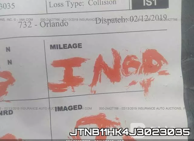 JTNB11HK4J3023035 фото 4