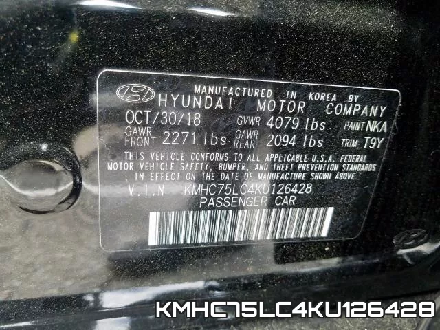 KMHC75LC4KU126428 фото 2