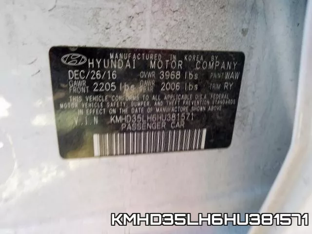 KMHD35LH6HU381571 фото 2