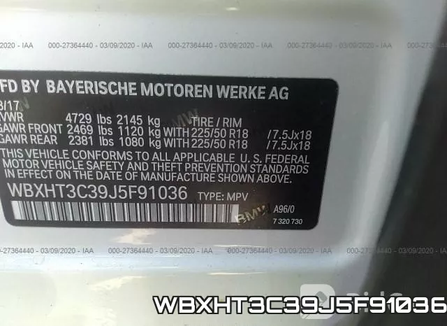 WBXHT3C39J5F91036 фото 5