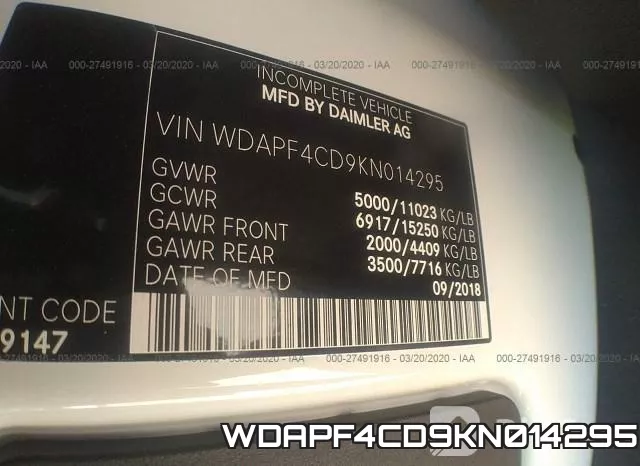 WDAPF4CD9KN014295 фото 7