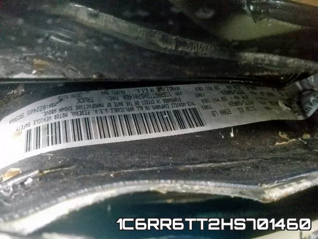 1C6RR6TT2HS701460 фото 2